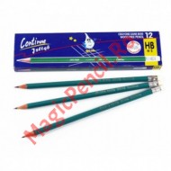 Creion HB cu guma, flexibil, Verde