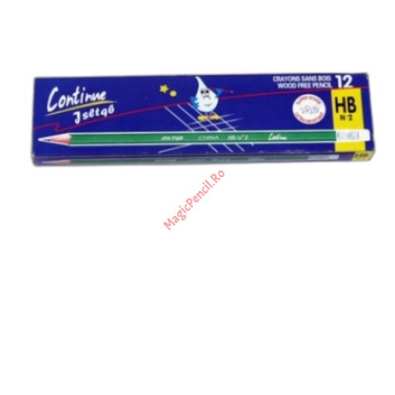 Creion HB cu guma, flexibil, Verde