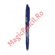 Pix Roller PILOT Frixion, Varf 0.7 mm, Mina Albastra, Corp Plastic cu Radiera