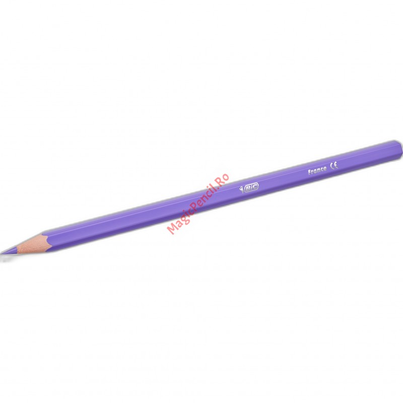 Creioane colorate Tropicolors, 12 culori, Bic