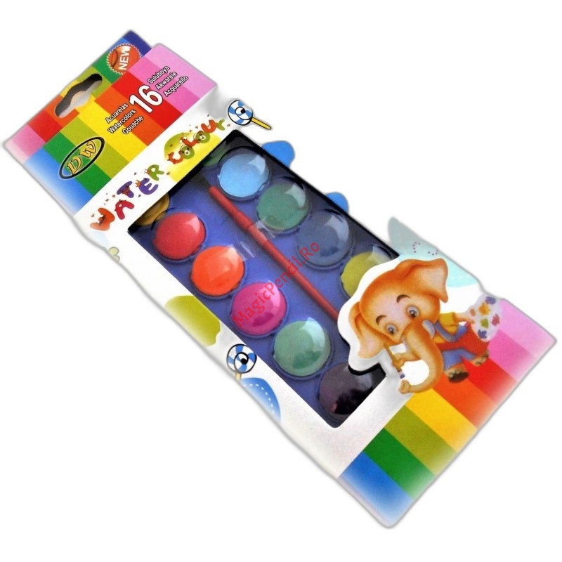 Acuarele apa 12 culori/set