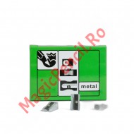 Ascutitoare metalica, simpla, pentru creioane