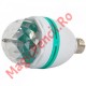 Bec Rotativ Lumini, RGB, 3W, E27, adaptor priza