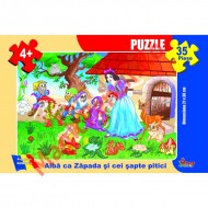 Puzzle 35 piese povesti, Alba ca zapada si cei sapte pitici