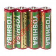 Baterie Toshiba Heavy Duty AA R6 1,5V, zinc carbon, 4 baterii