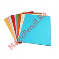 Hartie color 100coli/top, 10 culori, 80g/mp