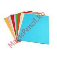 Hartie color 100coli/top, 10 culori, 80g/mp