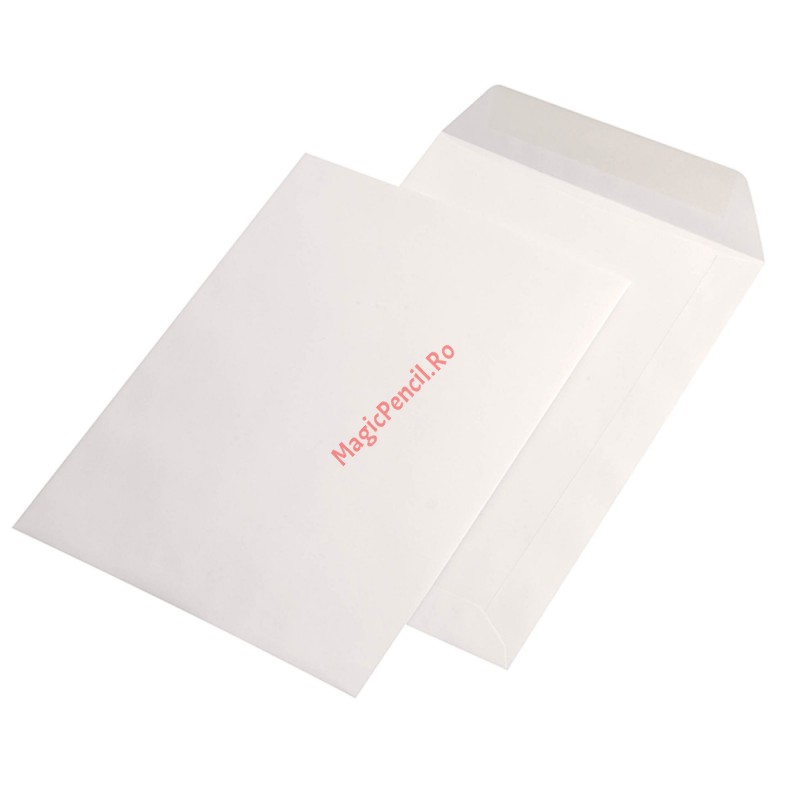 Plic C4 ,Alb, gumat, 25 buc / set