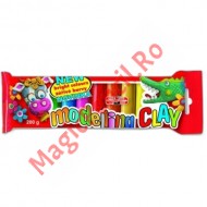 Plastilina modelat 10 culori, Koh-i-noor, 200g