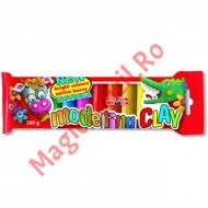 Plastilina modelat 10 culori, Koh-i-noor, 200g