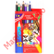 Creioane colorate groase (Jumbo), 12 culori