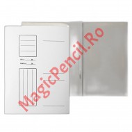 Dosar din carton, cu sina metalica