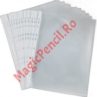 Folie de protectie A4, 35 microni, 100 folii/set, Noki