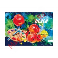 Bloc desen, format A4, 12 file, 80g
