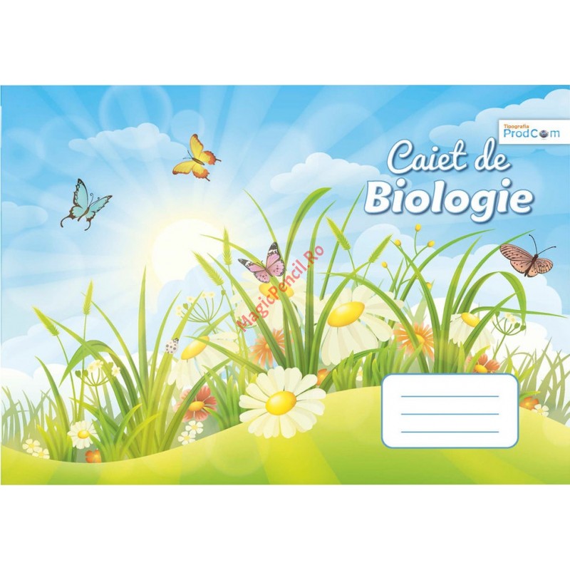 Caiet Biologie, 16 file