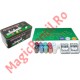 Set Poker cu 200 jetoane, in cutie metalica