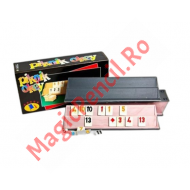 Joc remi, rummy din plastic cu piese din plastic, OK