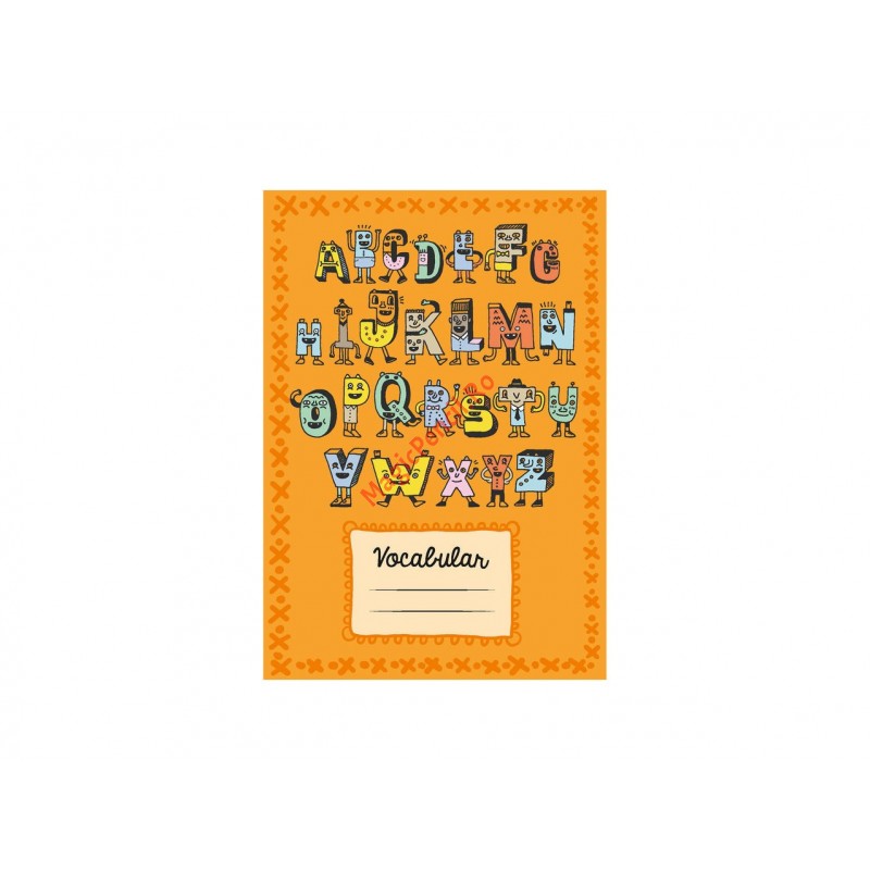 Vocabular, 16 file, 70g