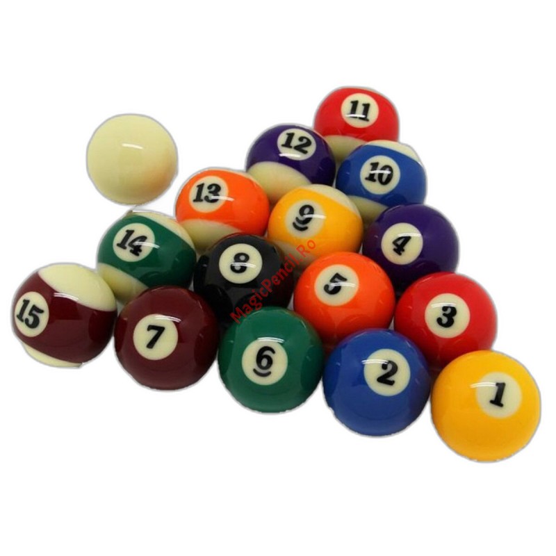 Set 16 bile de biliard standard, 57.2mm
