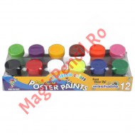 Tempera Guache, 12 culori