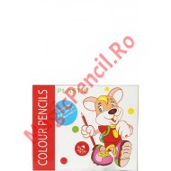 Creioane colorate, 18 culori