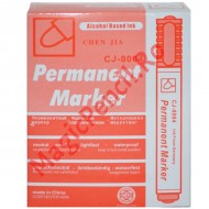 Marker permanent, rosu