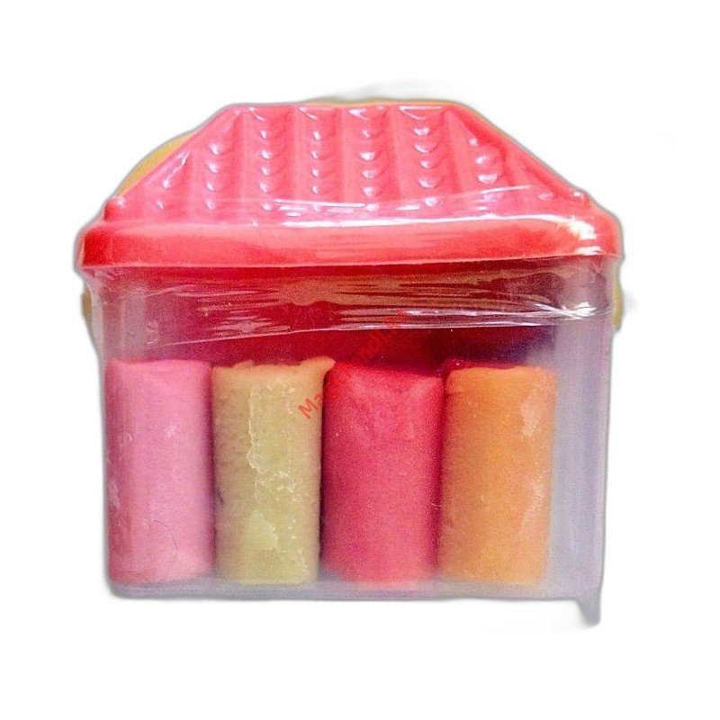 Plastilina 12 culori la casuta, cu accesorii