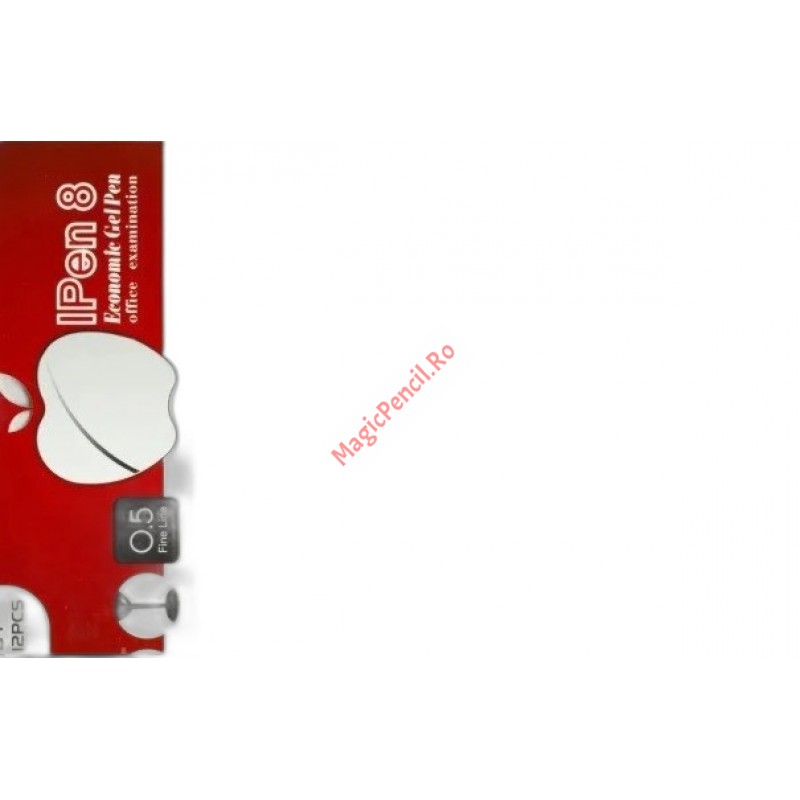 Pix cu Gel, 0,5mm, albastru