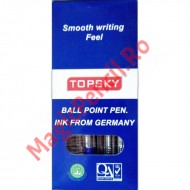 Pix cu mecanism, tip Atlas, 0.7mm, albastru, Skyglory