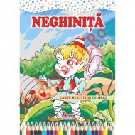 Carte de citit si colorat, B5, Neghinita