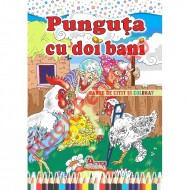 Carte de citit si colorat, B5, Punguta cu doi bani