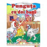 Carte de citit si colorat, B5, Punguta cu doi bani