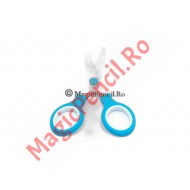 Foarfeca pentru hartie, clasic, albastru, 13 cm