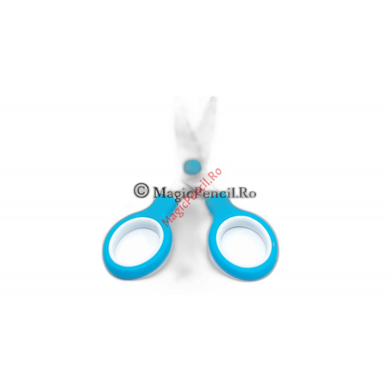Foarfeca pentru hartie, clasic, albastru, 13 cm