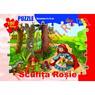 Puzzle 100 piese povesti, Scufita rosie