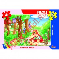 Puzzle 35 piese povesti, Scufita rosie