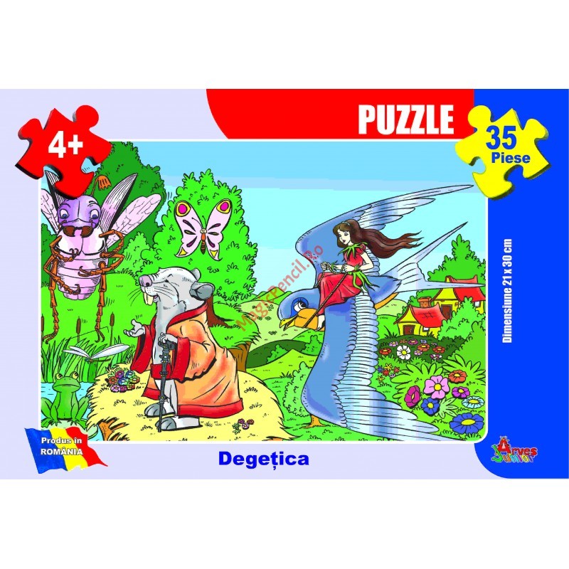 Puzzle 35 piese povesti, Degetica