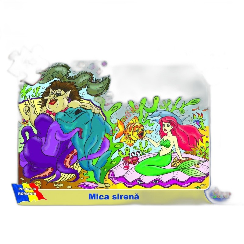 Puzzle 35 piese povesti, Mica sirena