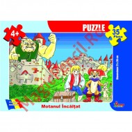 Puzzle 35 piese povesti, Motanul incaltat