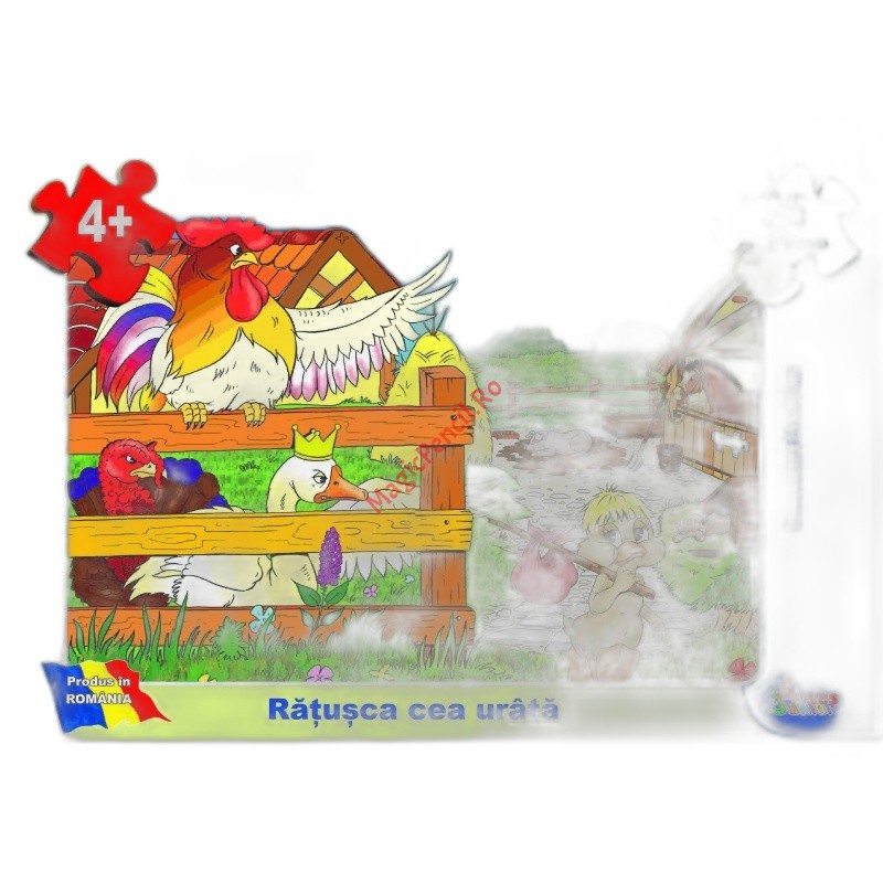 Puzzle 35 piese povesti, Ratusca cea urata