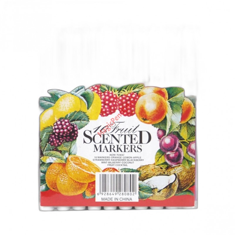 Carioca cu miros fructe, 10 culori