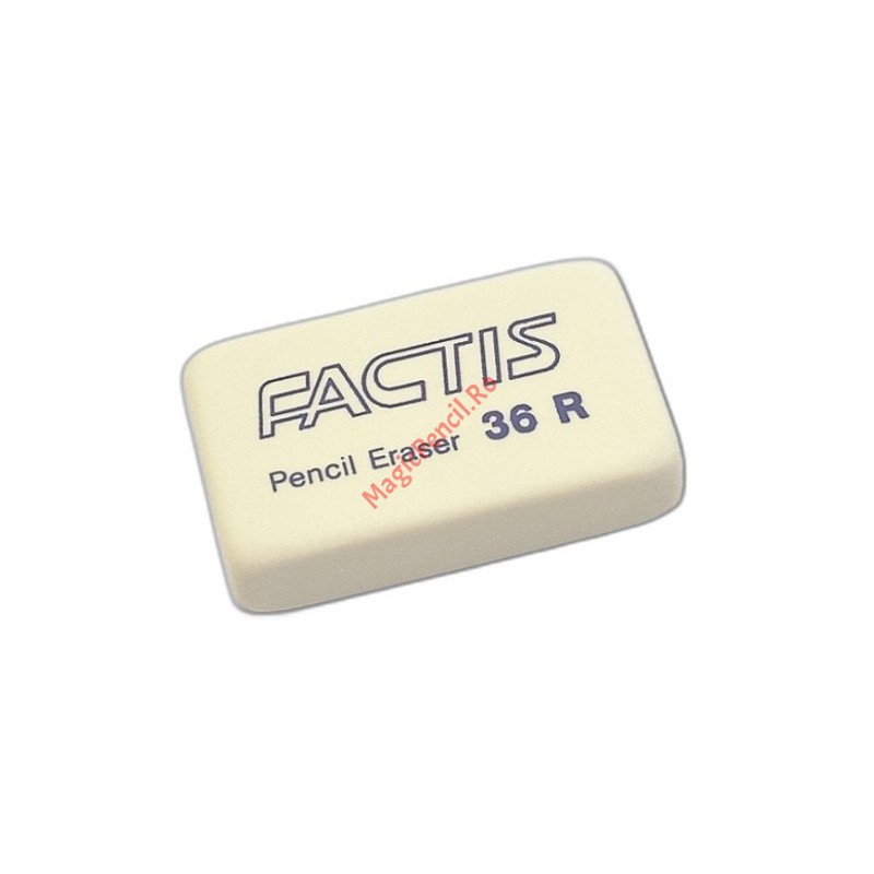 Radiera dreptunghiulara, cauciuc sintetic, 36R, Factis