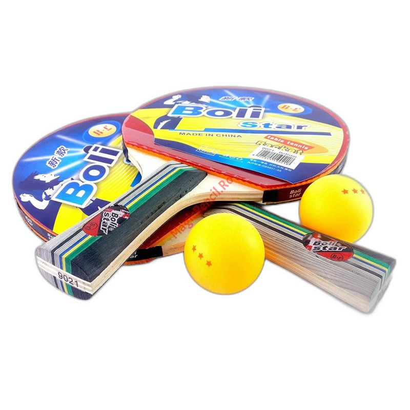 Set palete tenis de masa, Bolistar, 9021