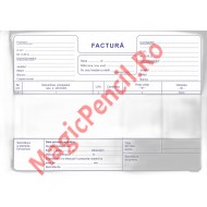 Facturier A5, fara TVA, autocopiativ, 3 exemplare, 50 seturi