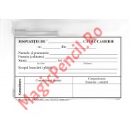 Dispozitie plata, casierie, A6