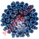 Pix cu gel, albastru, 0.7mm, CARBONIX, Flair