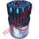 Pix cu gel, albastru, 0.7mm, CARBONIX, Flair