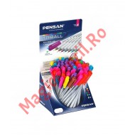 Pix cu capac, din plastic, Triball, 1.0mm, Pensan, color