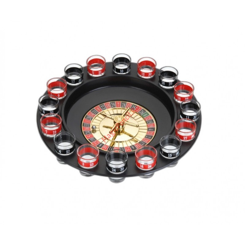 Joc Ruleta cu pahare de shot-uri