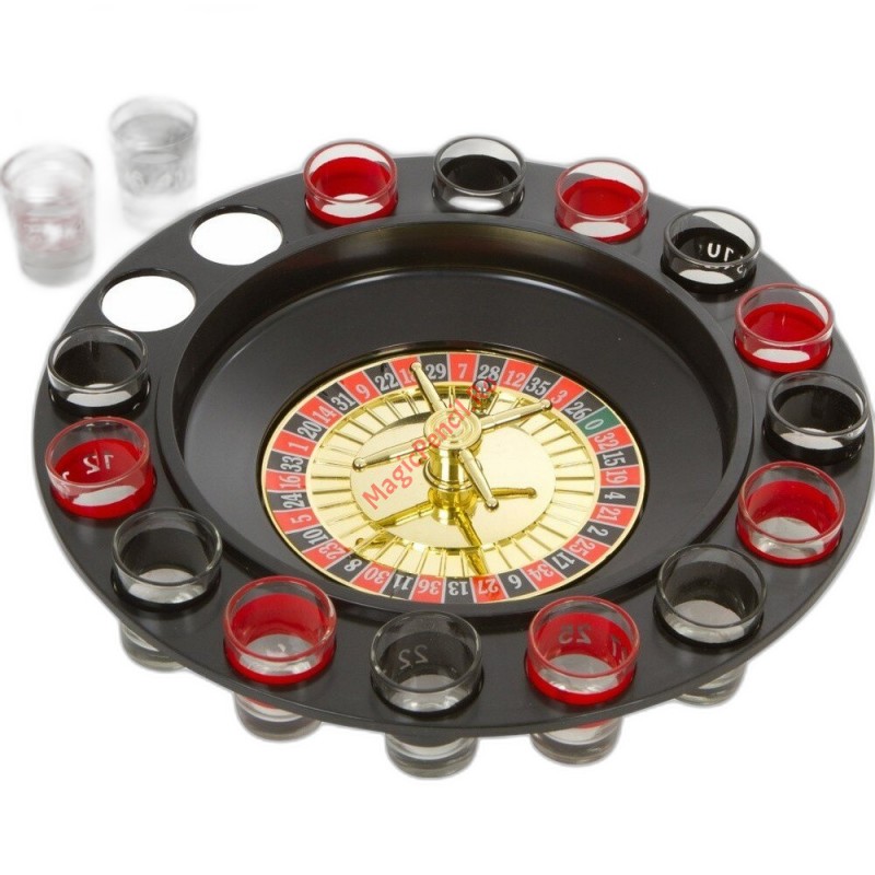 Joc Ruleta cu pahare de shot-uri